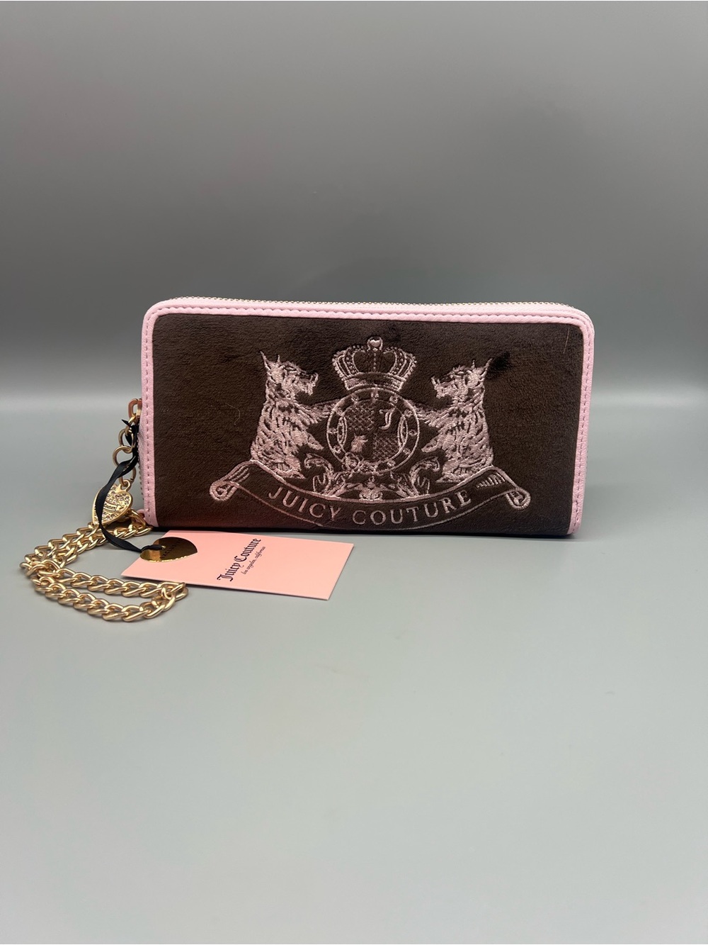 Juicy couture Scottie dogs large zip around wallet